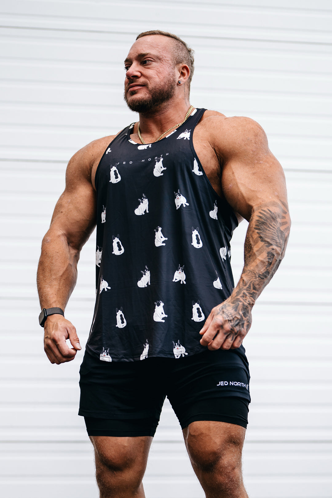 Graphic Muscle Stringer - Bulldogs