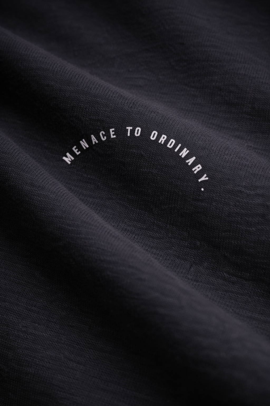 Energy Oversized T-Shirt - Black Menace to Ordinary