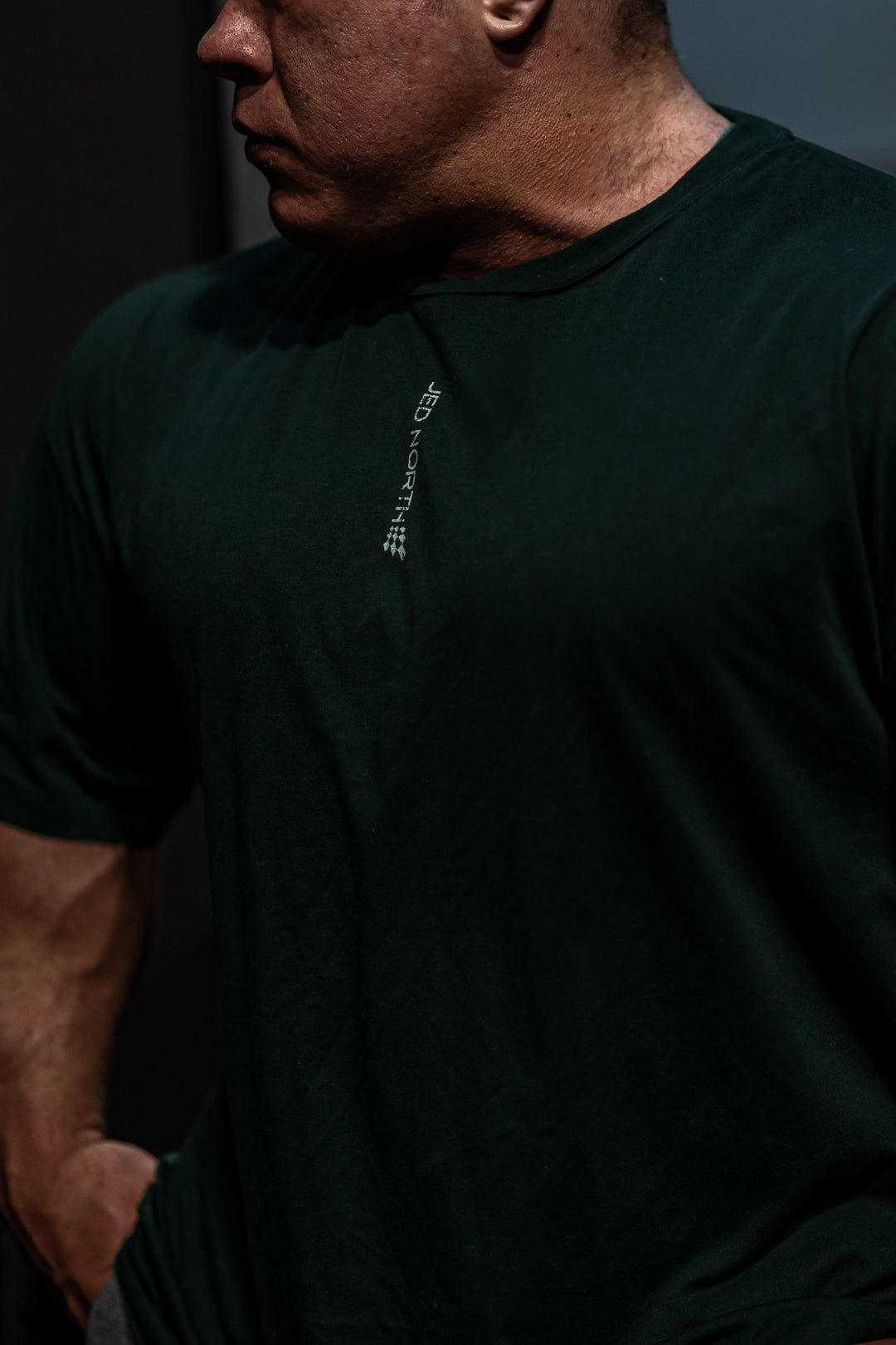 Energy Oversized T-Shirt - Forest Green