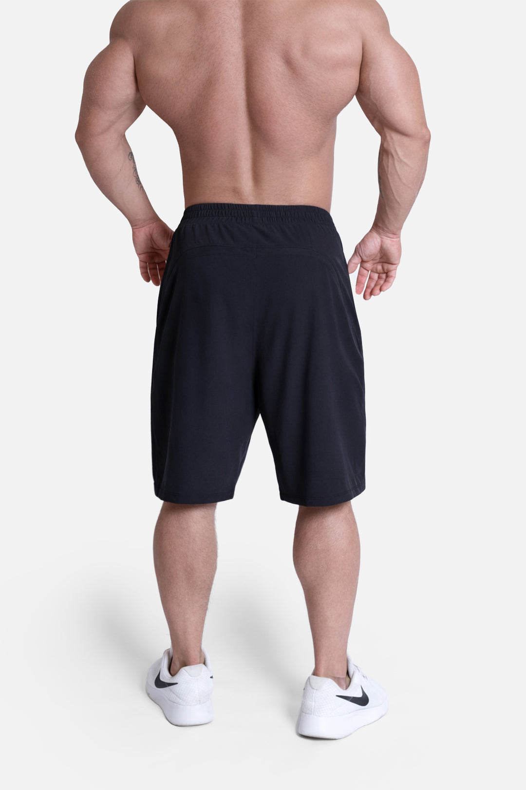 9" Air-Form 2-in-1 Drawstring Shorts - Black