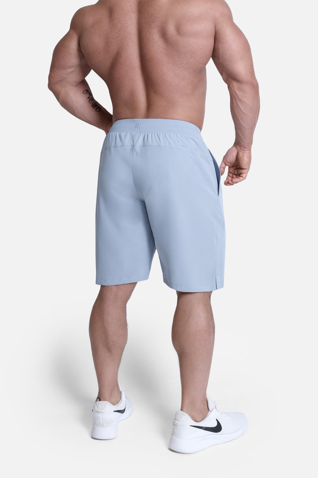 9" Side Cut Training Athletic Shorts - Storm Blue