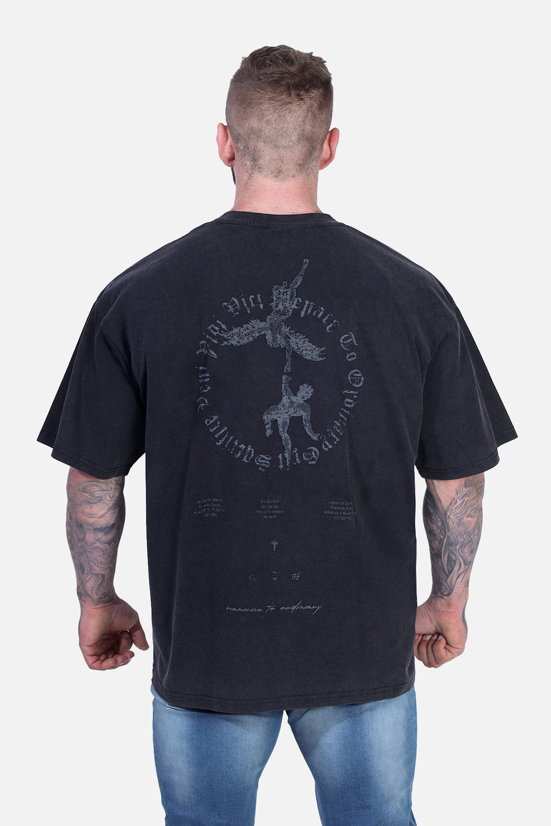 Vintage Oversized T-Shirt - Guardian Angel