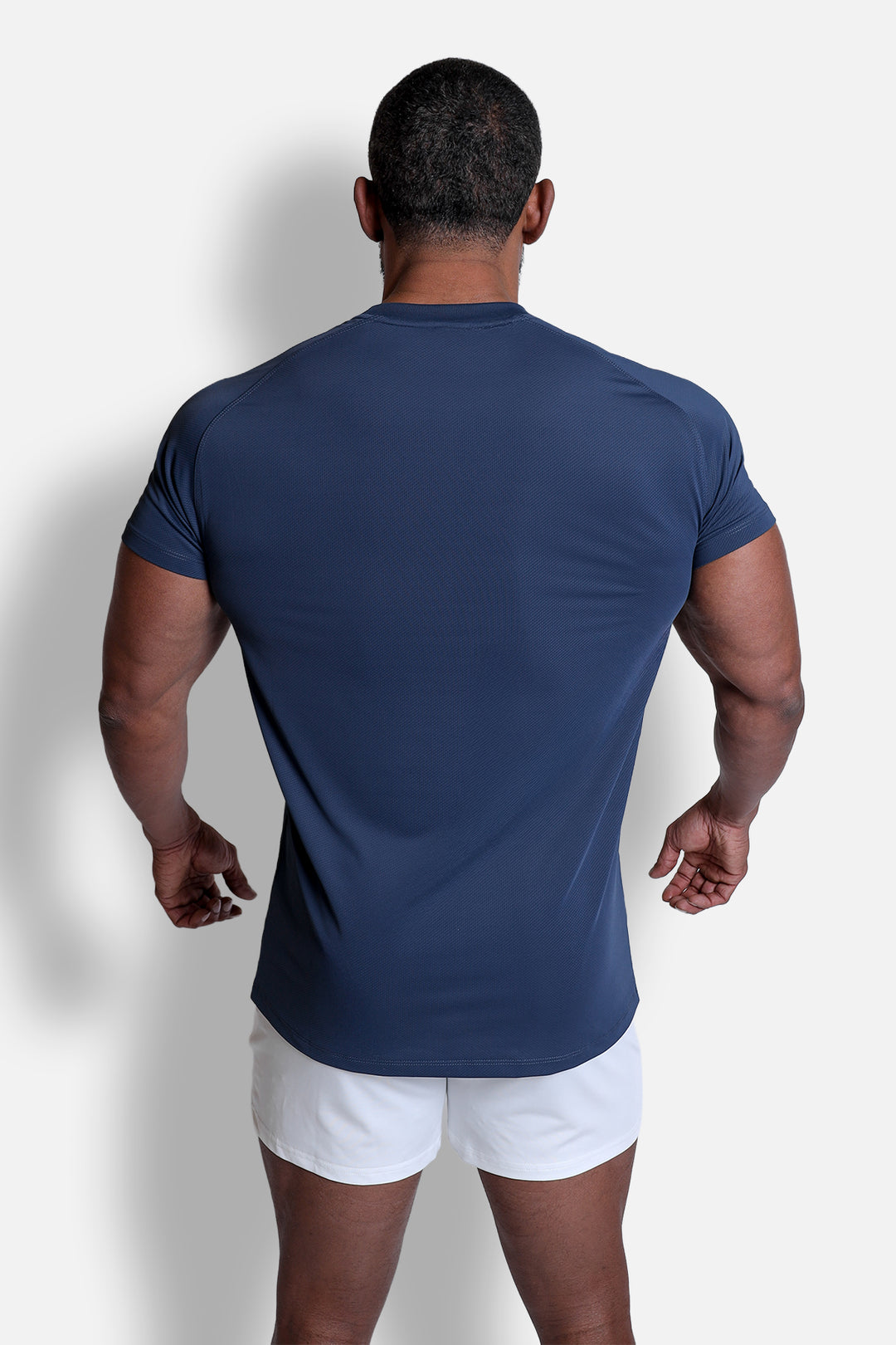 Short Sleeve Training Tee - Navy Blue