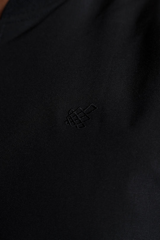 Men's Premium Bomber Jacket - Black