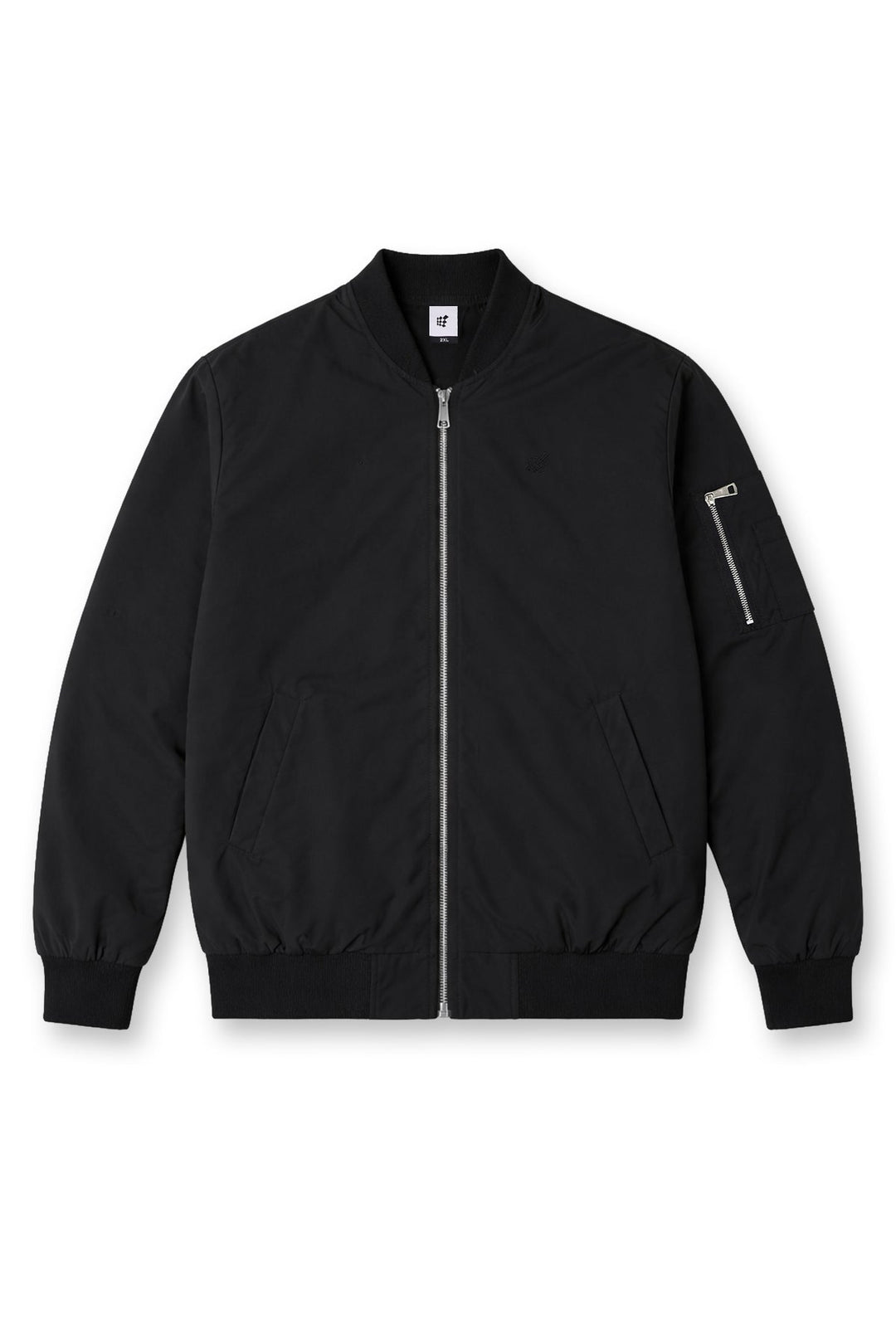 Northbound Water Resistant Bomber Jacket - Black