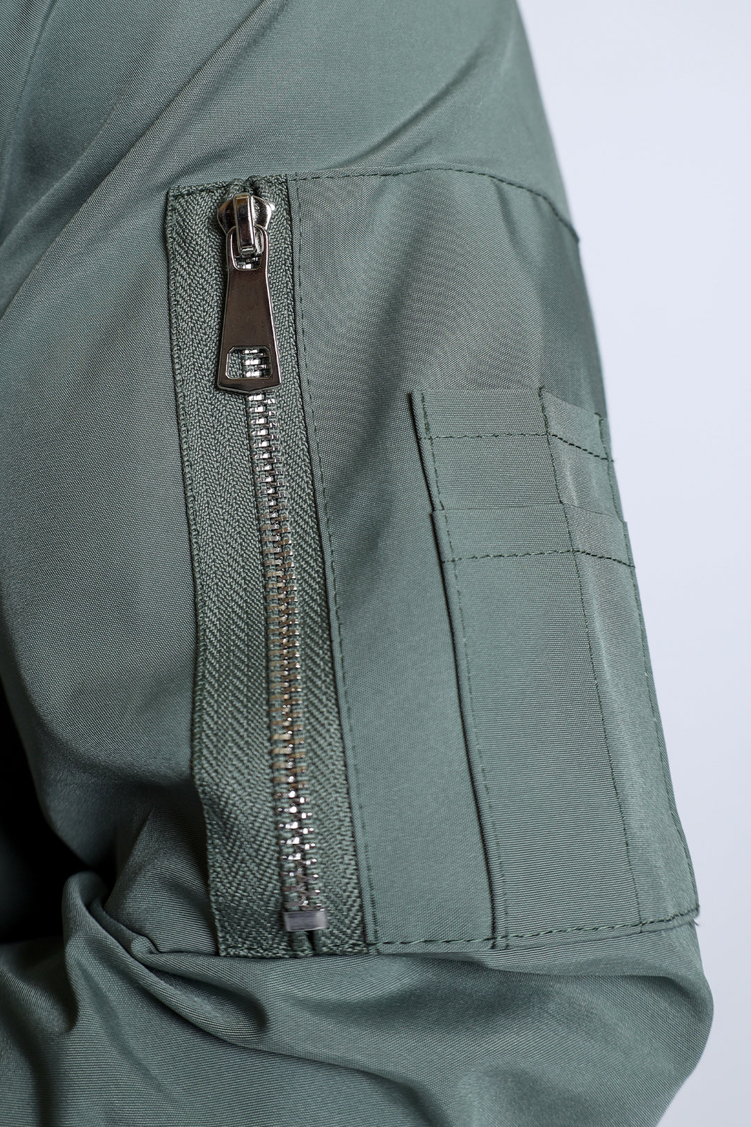 Men's Premium Bomber Jacket - Olive