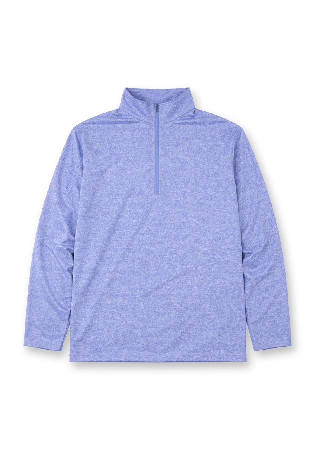 Quarter-Zip Training Long Sleeve - Heather Blue