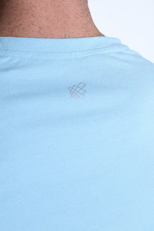 Air-Form Crewneck T-Shirt - Light Blue