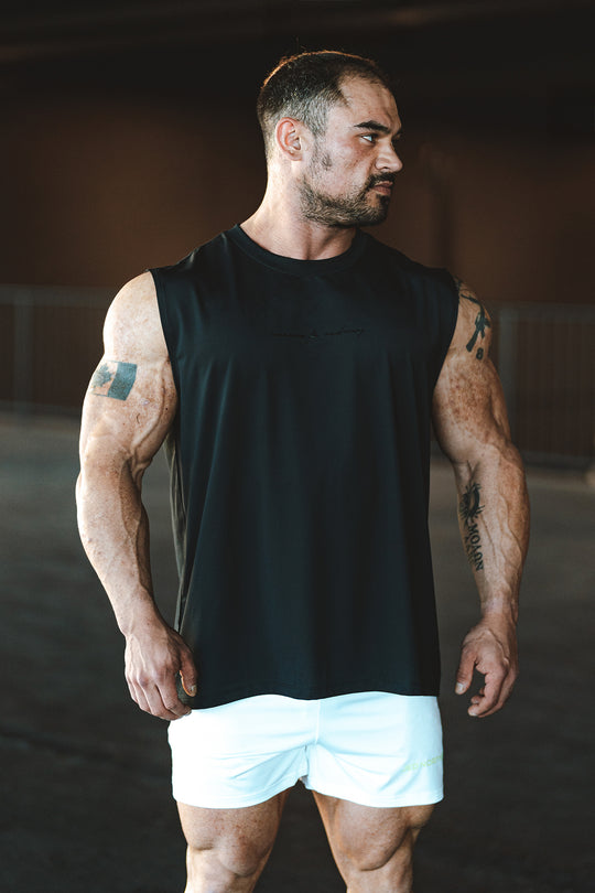 JN Active Muscle Tee - Black