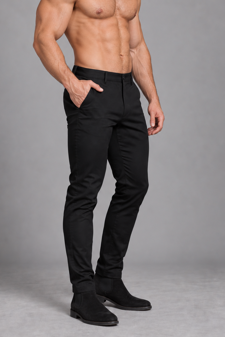 Hybrid Golf Pants - Black