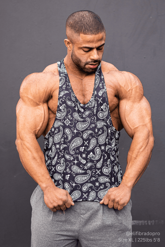 Graphic Muscle Stringer - Paisley
